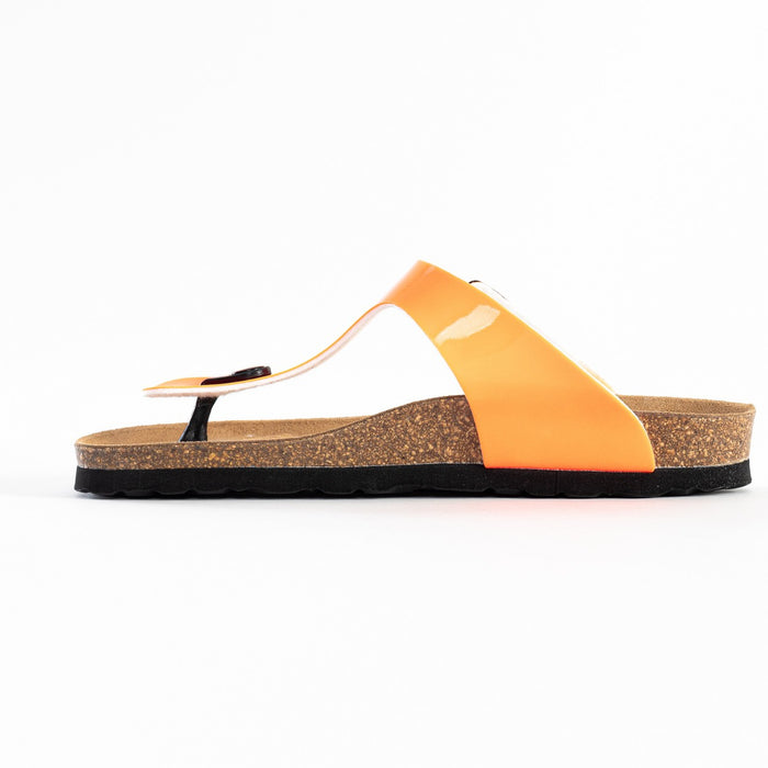 Bayton Sandales Mercure Orange à Entre-Doigts Bayton Femme