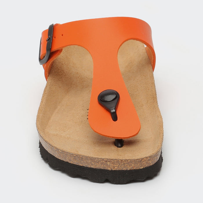 Bayton Sandales Mercure Orange à Entre-Doigts Bayton Femme