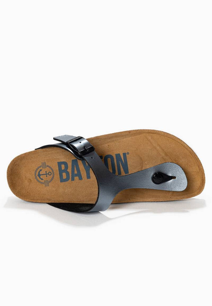Bayton Sandales Mercure Pewter à Entre-Doigts Bayton Femme