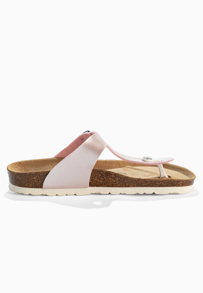 Bayton Sandales Mercure Rose Clair à Entre-Doigts Bayton Femme