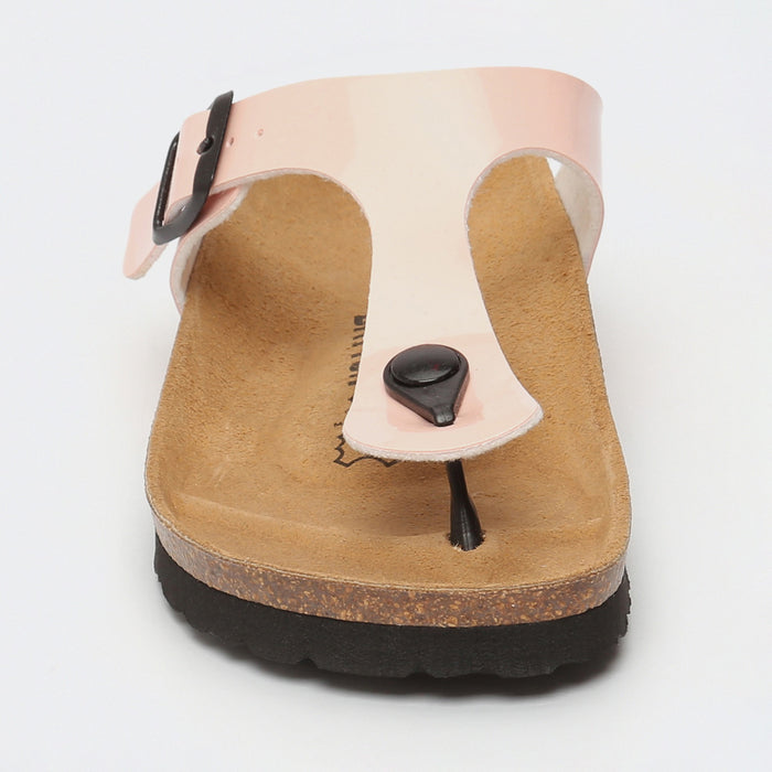 Bayton Sandales Mercure Rose Clair à Entre-Doigts Bayton Femme