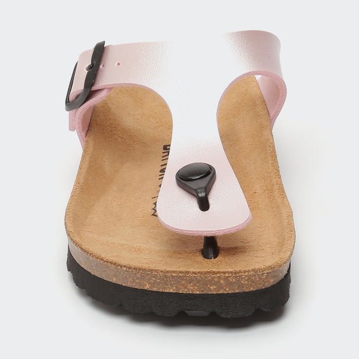 Bayton Sandales Mercure Rose Clair à Entre-Doigts Bayton Femme