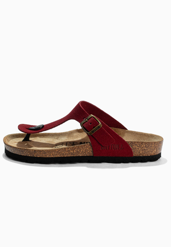 Bayton Sandales Mercure Rouge à Entre-Doigts Bayton Femme