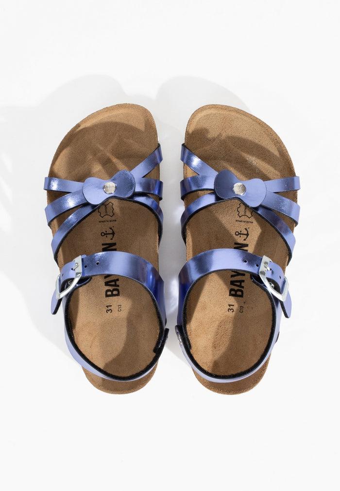 Bayton Sandales Multi-Brides Eirene Bleu Bayton Enfant
