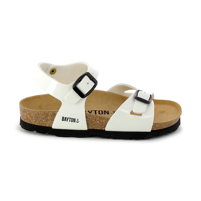Bayton Sandales Multi-Brides Pegase Blanc Bayton Enfant