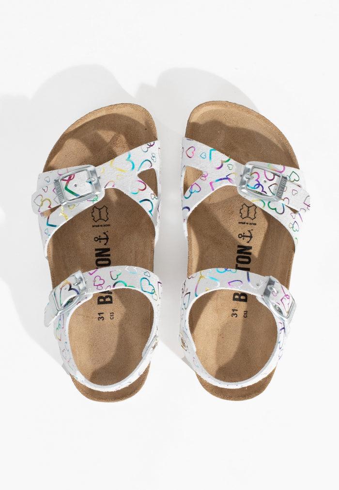 Bayton Sandales Multi-Brides Pegase Blanc Bayton Enfant