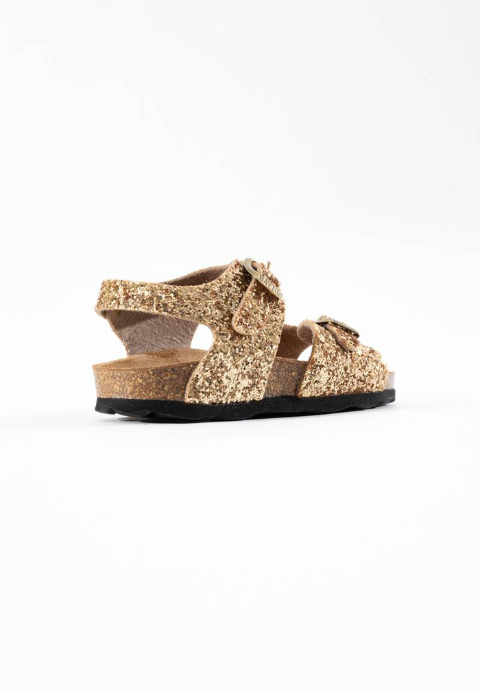 Bayton Sandales Multi-Brides Pegase Dorées Bayton Enfant