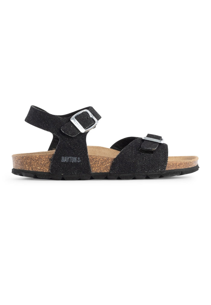 Bayton Sandales Multi-Brides Pegase Noir Bayton Enfant