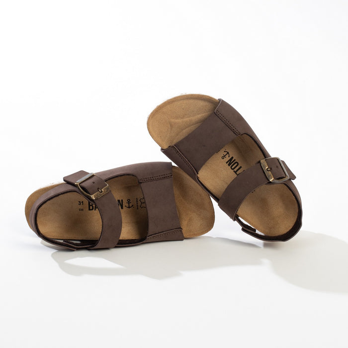 Bayton Sandales Multi-Brides Spezia Marron Bayton Enfant