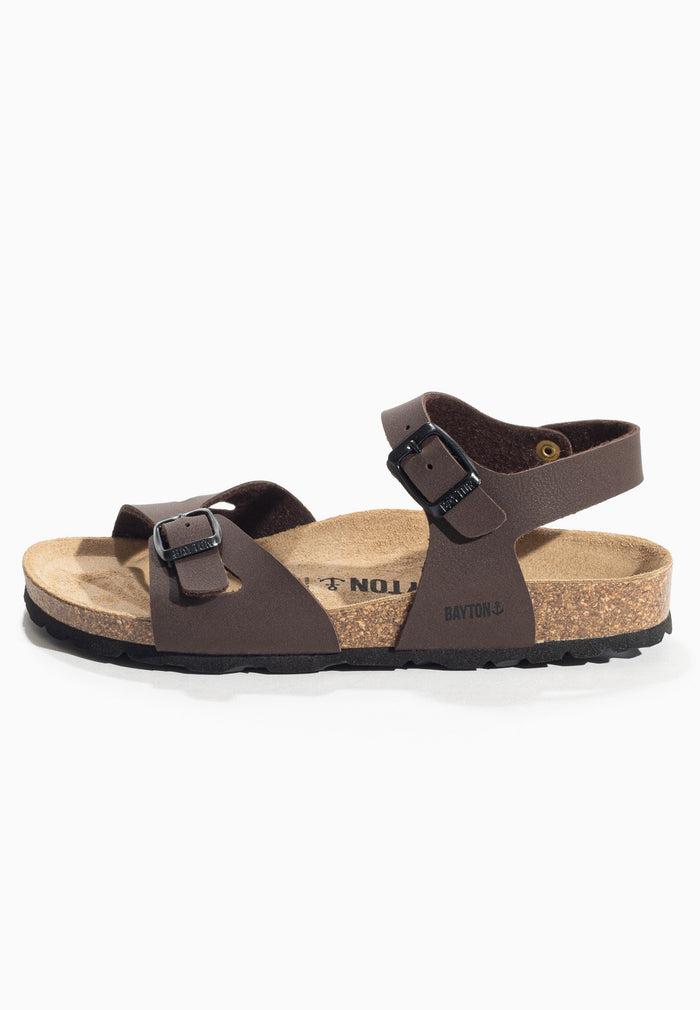 Bayton Sandales Multi-Brides Tonka Marron Bayton Enfant