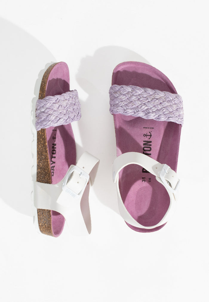 Bayton Sandales Multi-Brides Tyche Lila Bayton Enfant