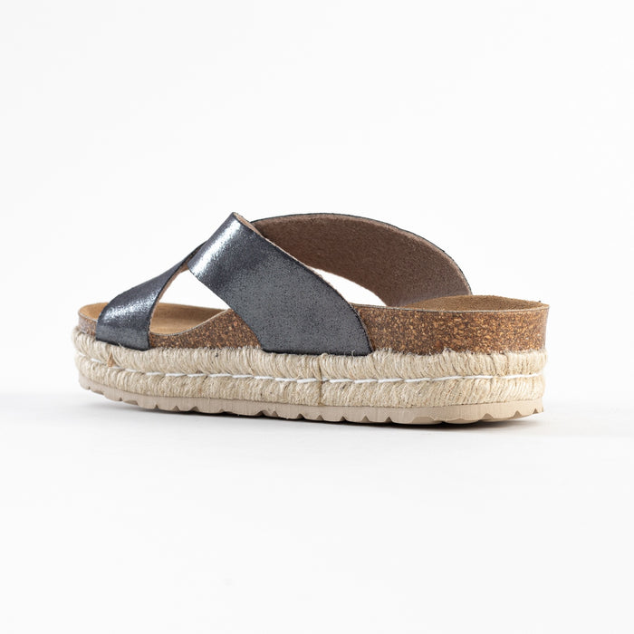 Bayton Sandales Penelope Noir à Plateforme Bayton Femme