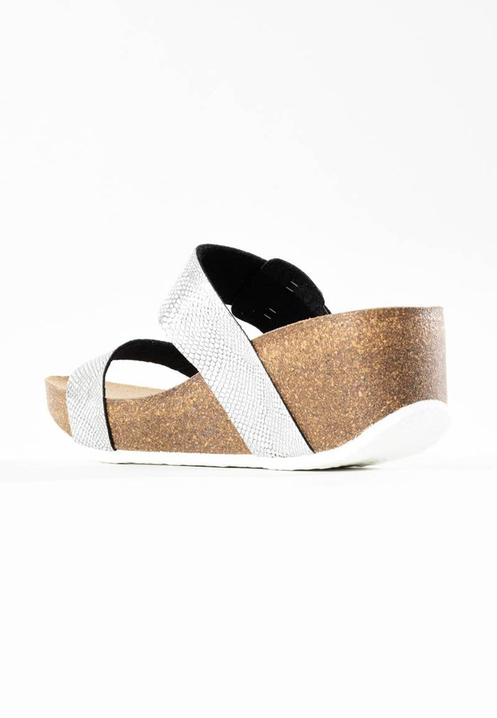 Bayton Sandales Philomene Argentées Compensées Et Semi-compensées Bayton Femme