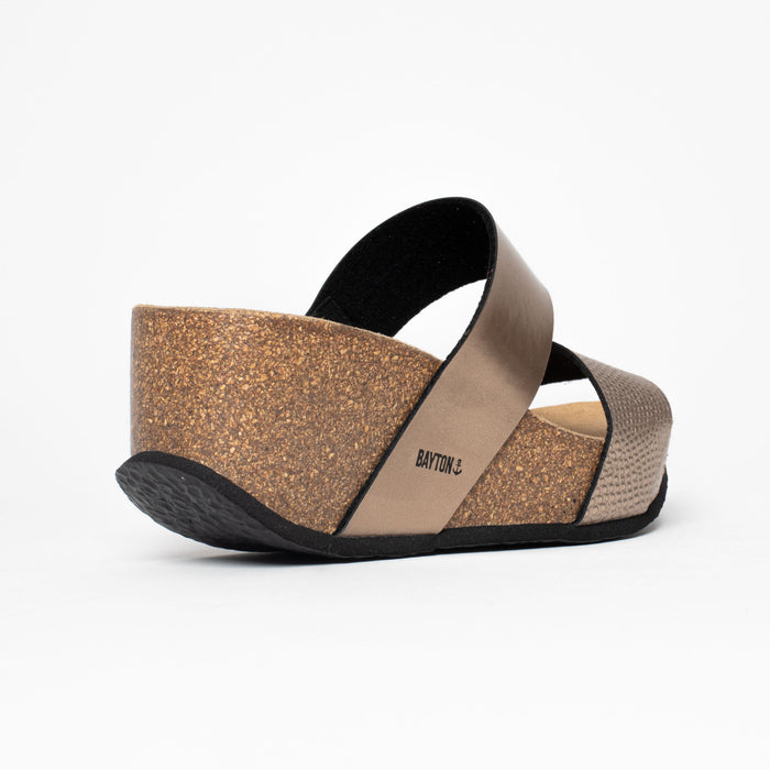Bayton Sandales Philomene Mocha Compensées Et Semi-compensées Bayton Femme