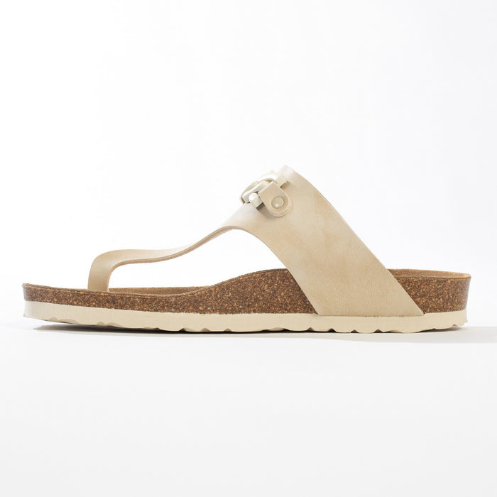 Bayton Sandales Picola Bronze à Entre-Doigts Bayton Femme