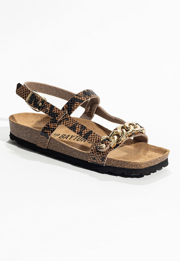 Bayton Sandales Ramatuelle Python Multi-Brides Bayton Femme