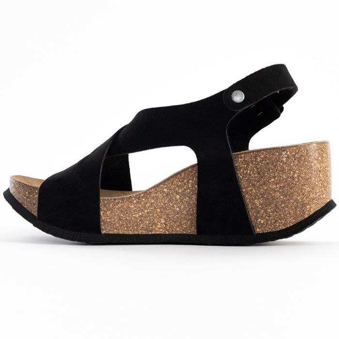 Bayton Sandales Rea Noir Compensées Et Semi-compensées Bayton Femme