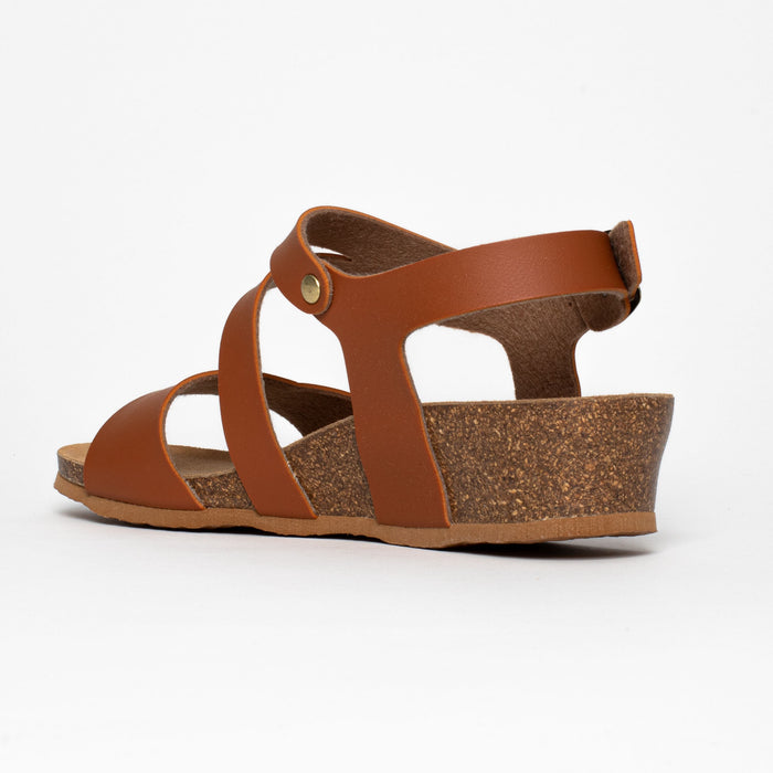 Bayton Sandales Reus Camel Compensées Et Semi-compensées Bayton Femme