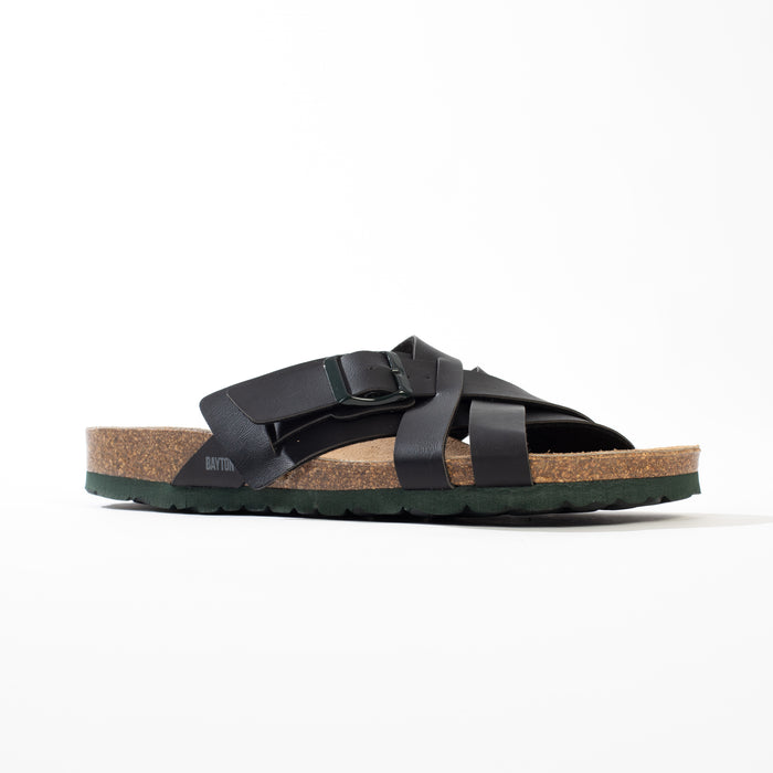 Bayton Sandales Rieti Noir Multi-Brides Bayton Homme