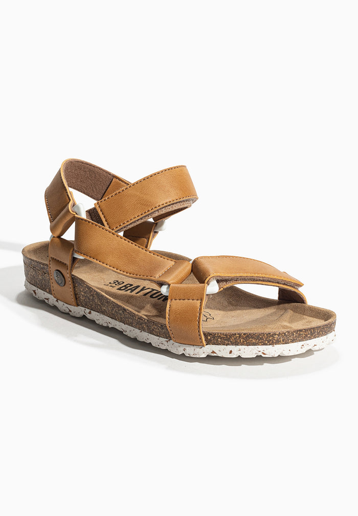 Bayton Sandales Rigoni Camel Multi-Brides Bayton Femme
