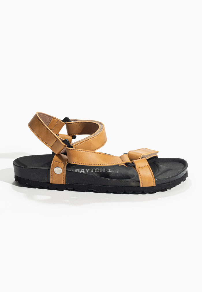 Bayton Sandales Rigoni Camel Multi-Brides Bayton Homme