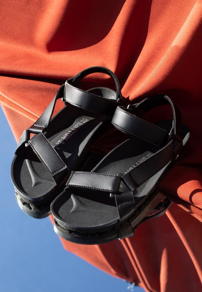 bayton Sandales Rigoni Noir Multi-Brides Bayton femme