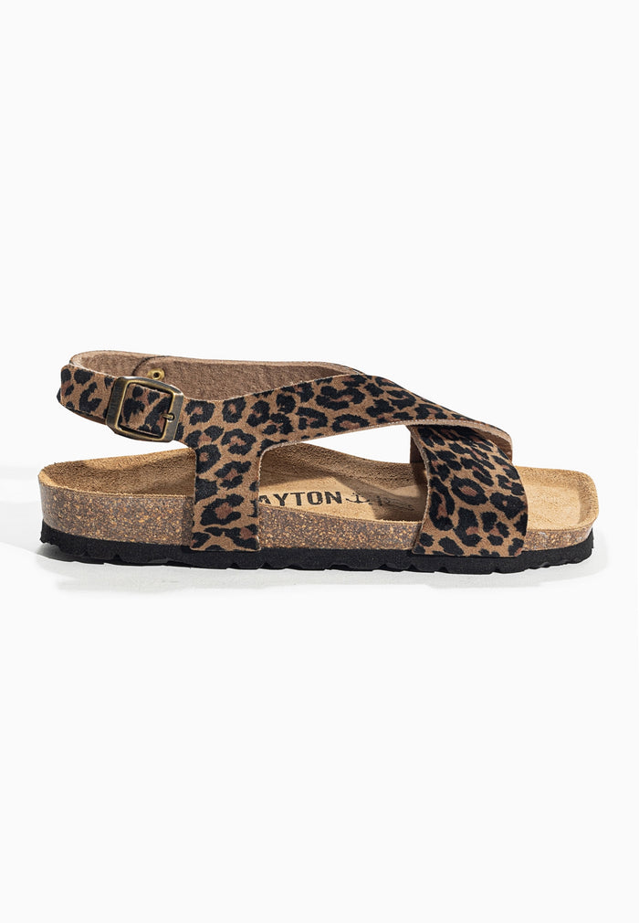Bayton Sandales Rioja Léopard Multi-Brides Bayton Femme