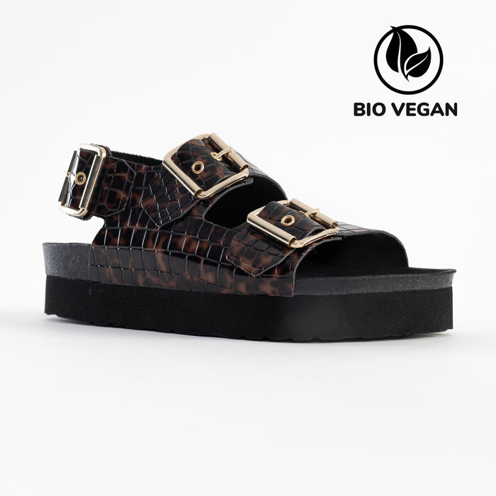 bayton Sandales Rosa Marron à Plateforme Bayton femme