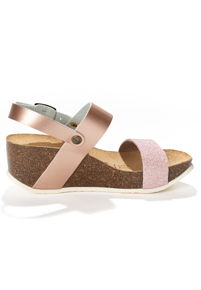 Bayton Sandales Selene Beige Nu Compensées Et Semi-compensées Bayton Femme