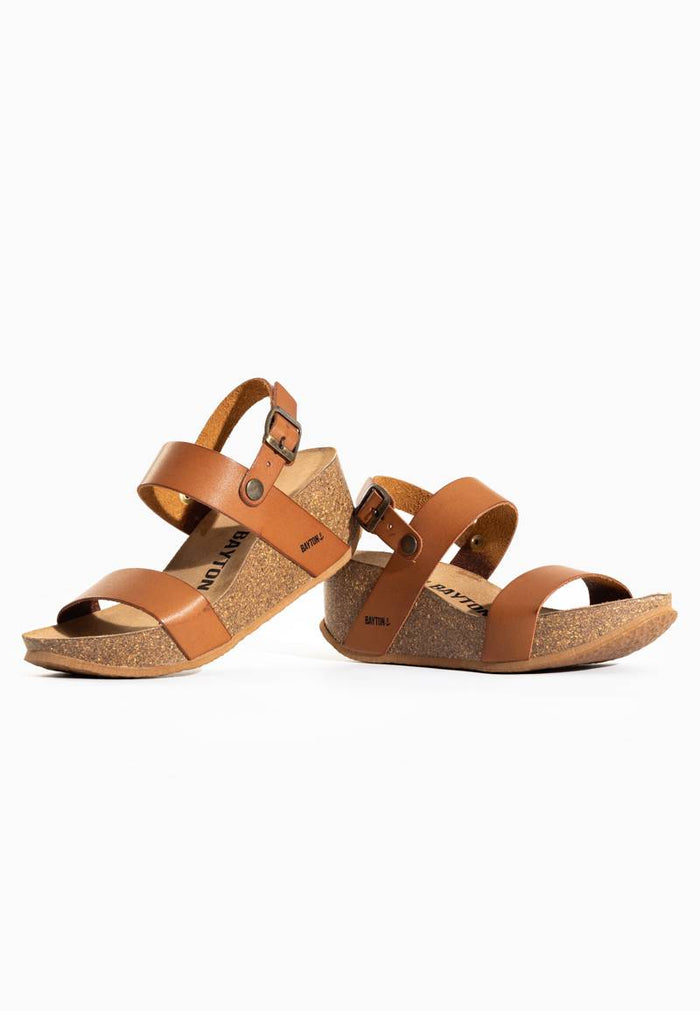Bayton Sandales Selene Camel Compensées Et Semi-compensées Bayton Femme