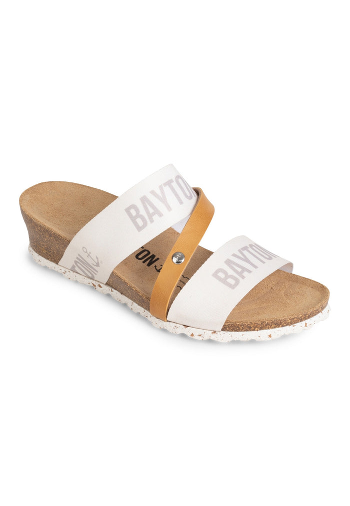 Bayton Sandales Sistel Beige Et Camel Compensées Et Semi-compensées Bayton Femme