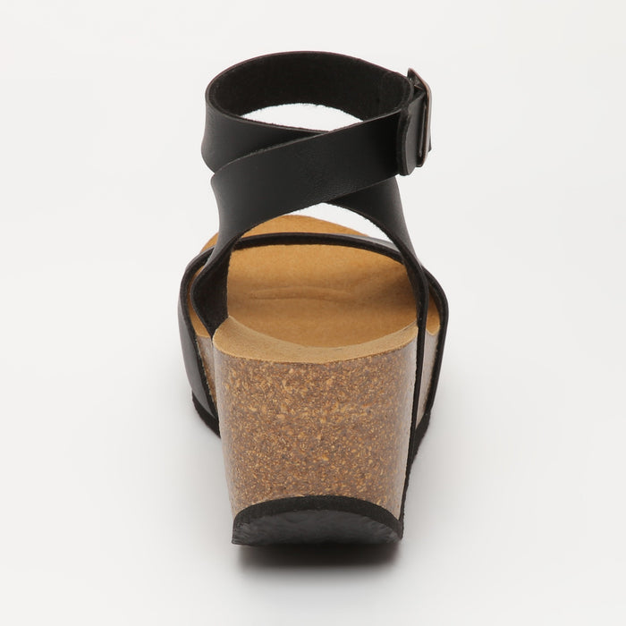 Bayton Sandales Sol Noir Compensées Et Semi-compensées Bayton Femme