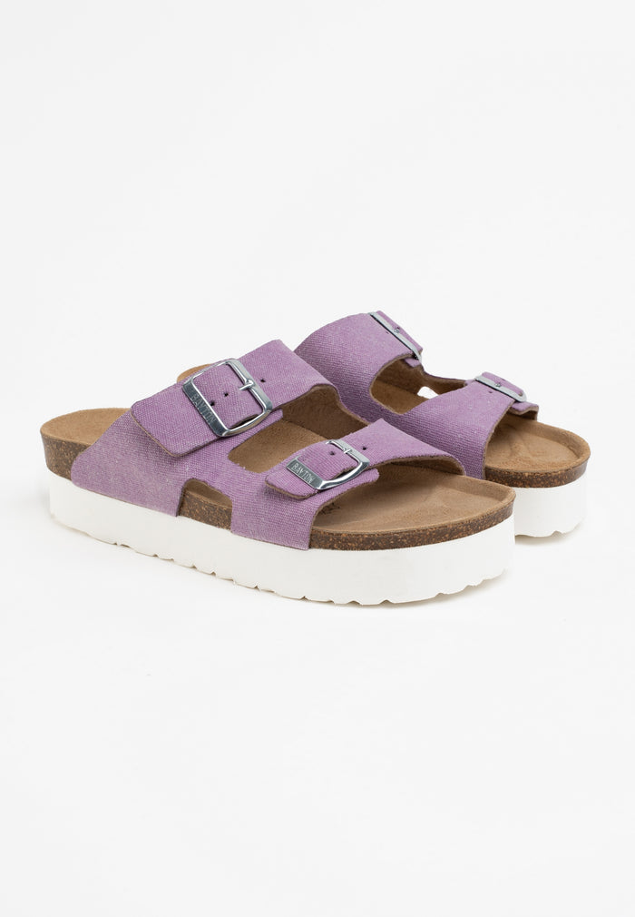 bayton Sandales Space Lila à Plateforme Bayton femme