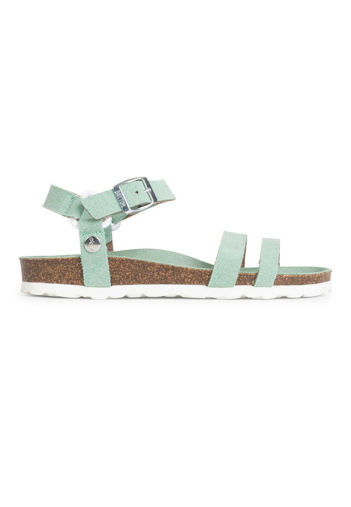 Bayton Sandales Sparco Vert Pastel Multi-Brides Bayton Femme