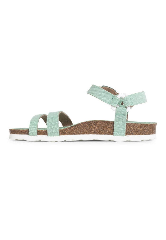 Bayton Sandales Sparco Vert Pastel Multi-Brides Bayton Femme