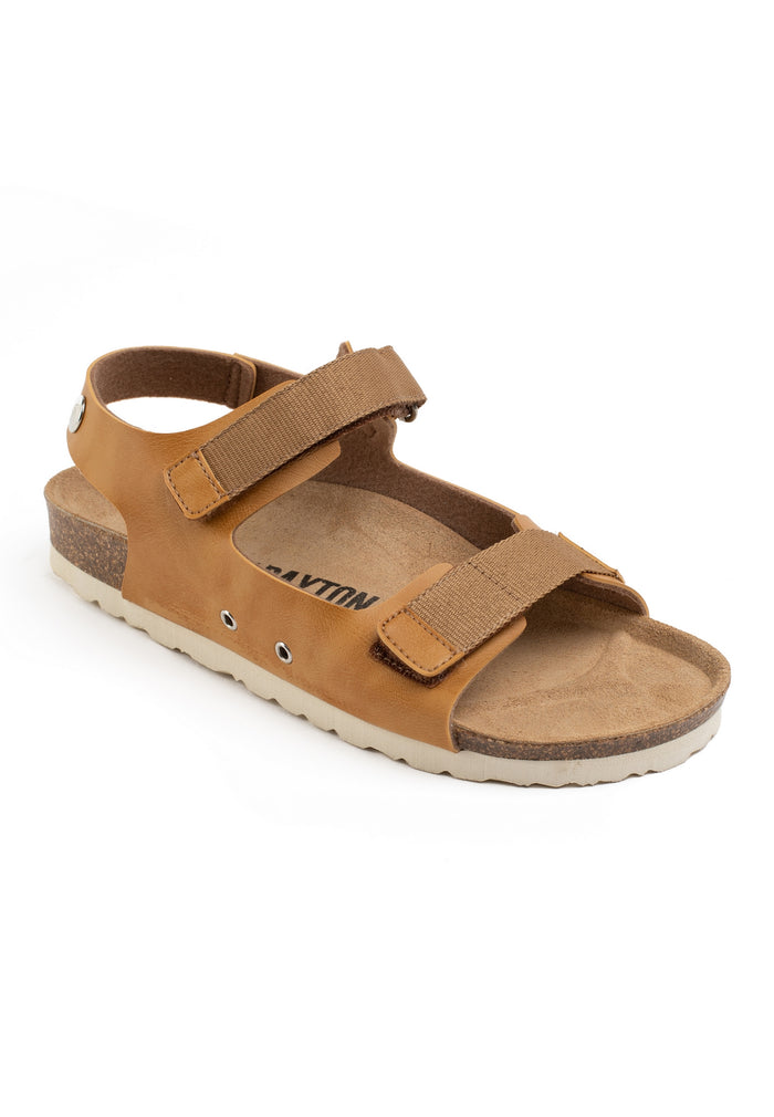 Bayton Sandales Spent Beige Et Camel Multi-Brides Bayton Femme