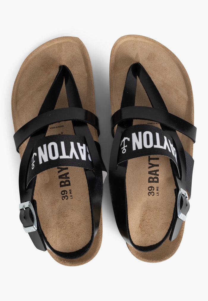 Bayton Sandales Sunset Noir Multi-Brides Bayton Femme