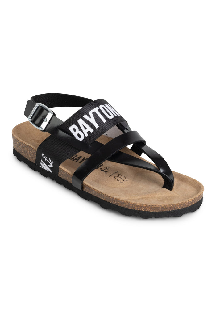 Bayton Sandales Sunset Noir Multi-Brides Bayton Femme