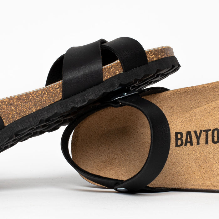 Bayton Sandales Vallado Noir Multi-Brides Bayton Femme