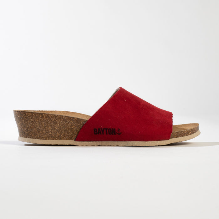 Bayton Sandales Ventura Rouge Compensées Et Semi-compensées Bayton Femme