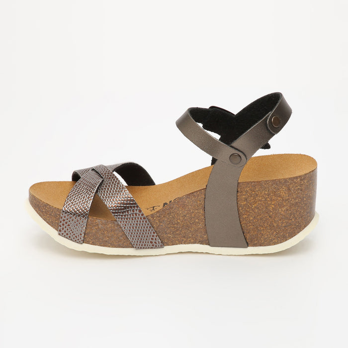 Bayton Sandales Venus Beige Nu Compensées Et Semi-compensées Bayton Femme