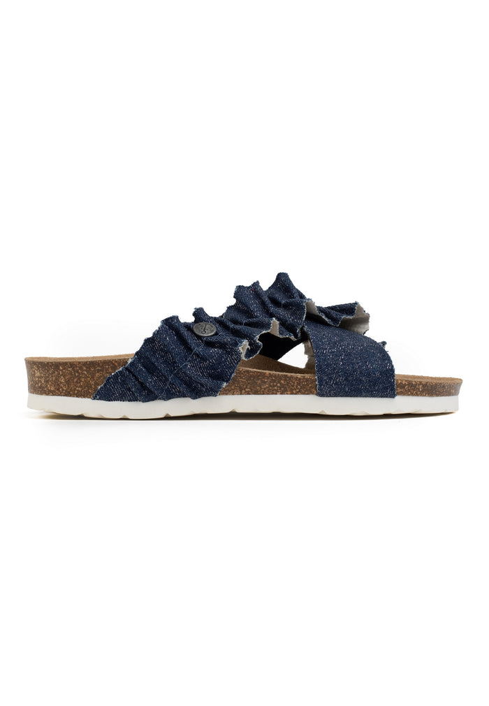 Bayton Sandales Victoire Bleu Clair Denim à Plateforme Bayton Femme
