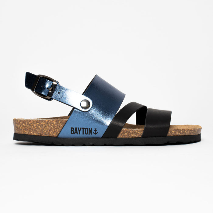 Bayton Sandales Vitoria Noir Multi-Brides Bayton Femme