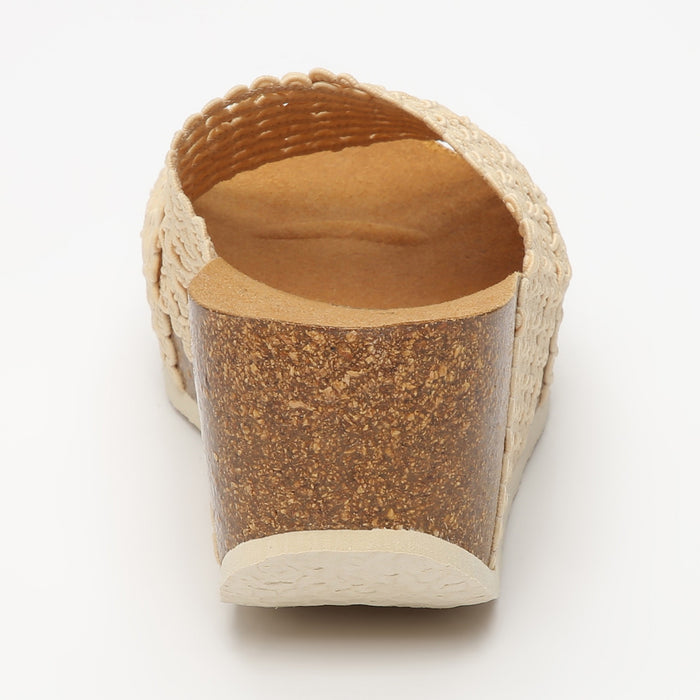 Bayton Sandales Xelina Beige Compensées Et Semi-compensées Bayton Femme