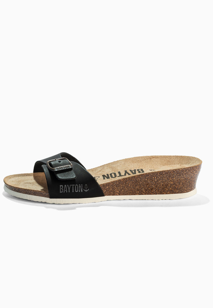 Bayton Sandales Zorga Anthracite Compensées Et Semi-compensées Bayton Femme