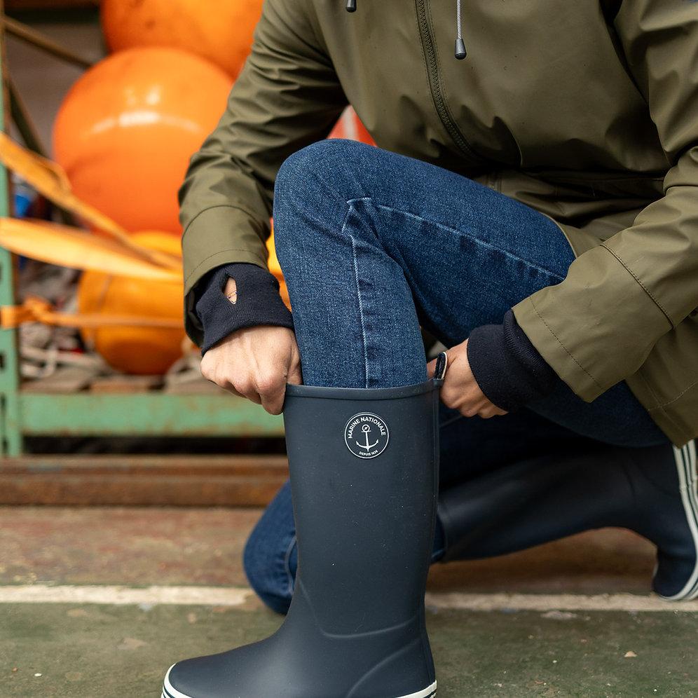 Be Only Botte Amiral Bleu Marine