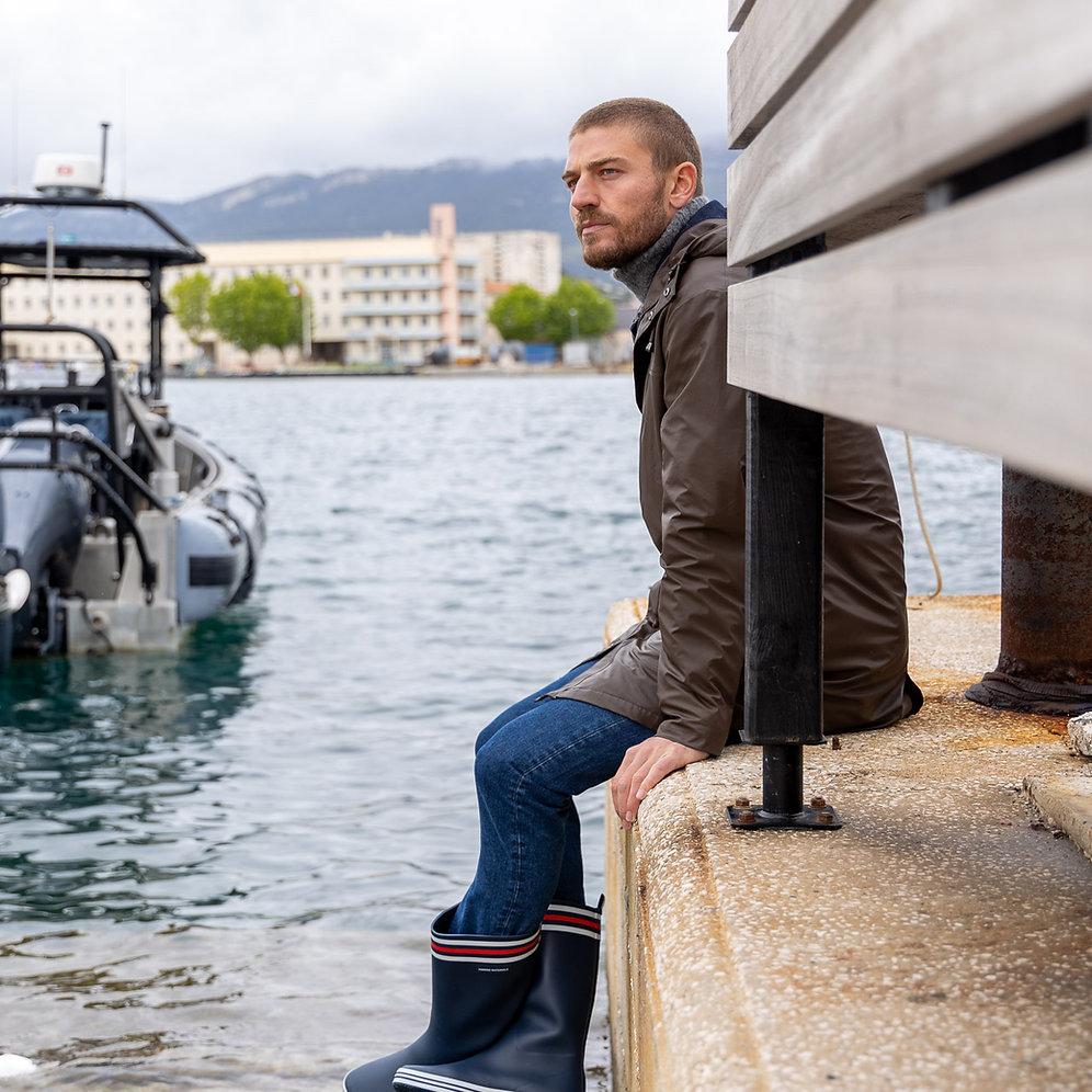 Be Only Botte Commandant Bleu Marine
