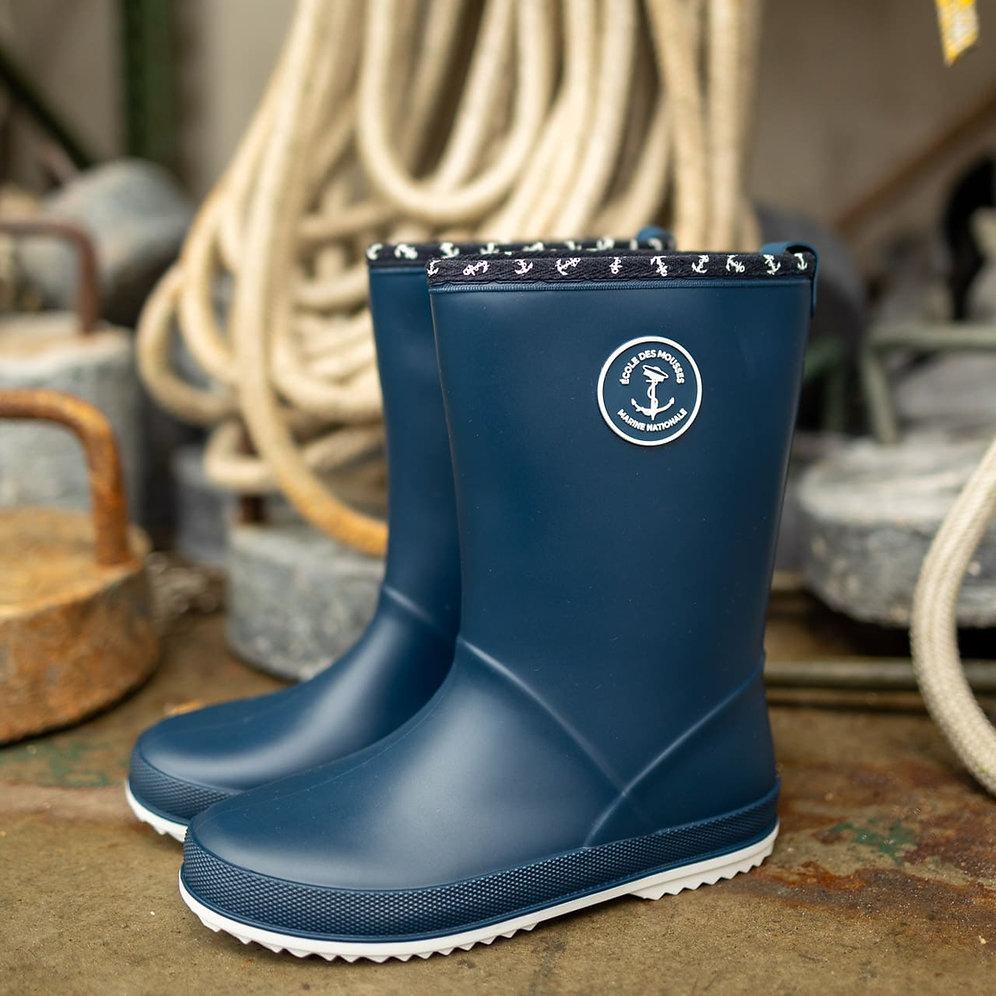 Be Only Botte Mousse Bleu Marine