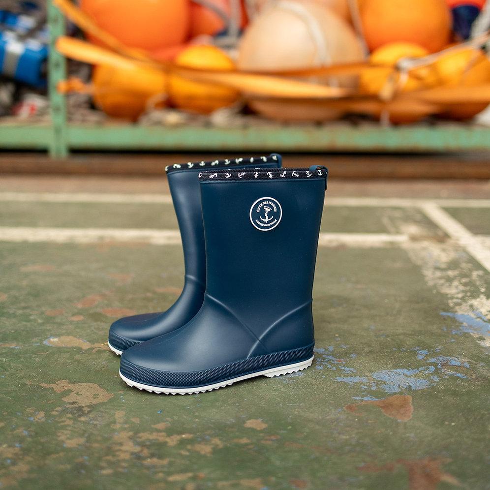 Be Only Botte Mousse Bleu Marine