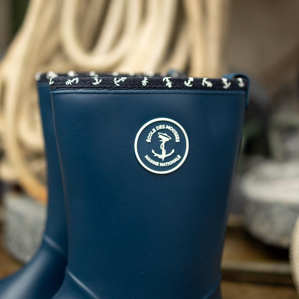 Be Only Botte Mousse Bleu Marine